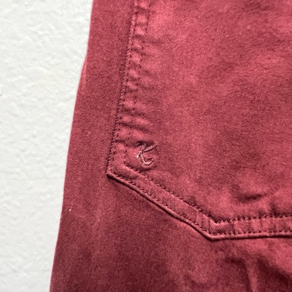 Kut ankle skinny Women's Burgundy Jeans - Picture 6 of 13